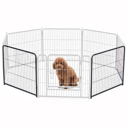 Zetagix Metal Foldable Dog Playpen