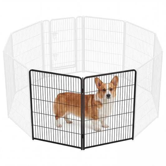 Zetagix Metal Foldable Dog Playpen